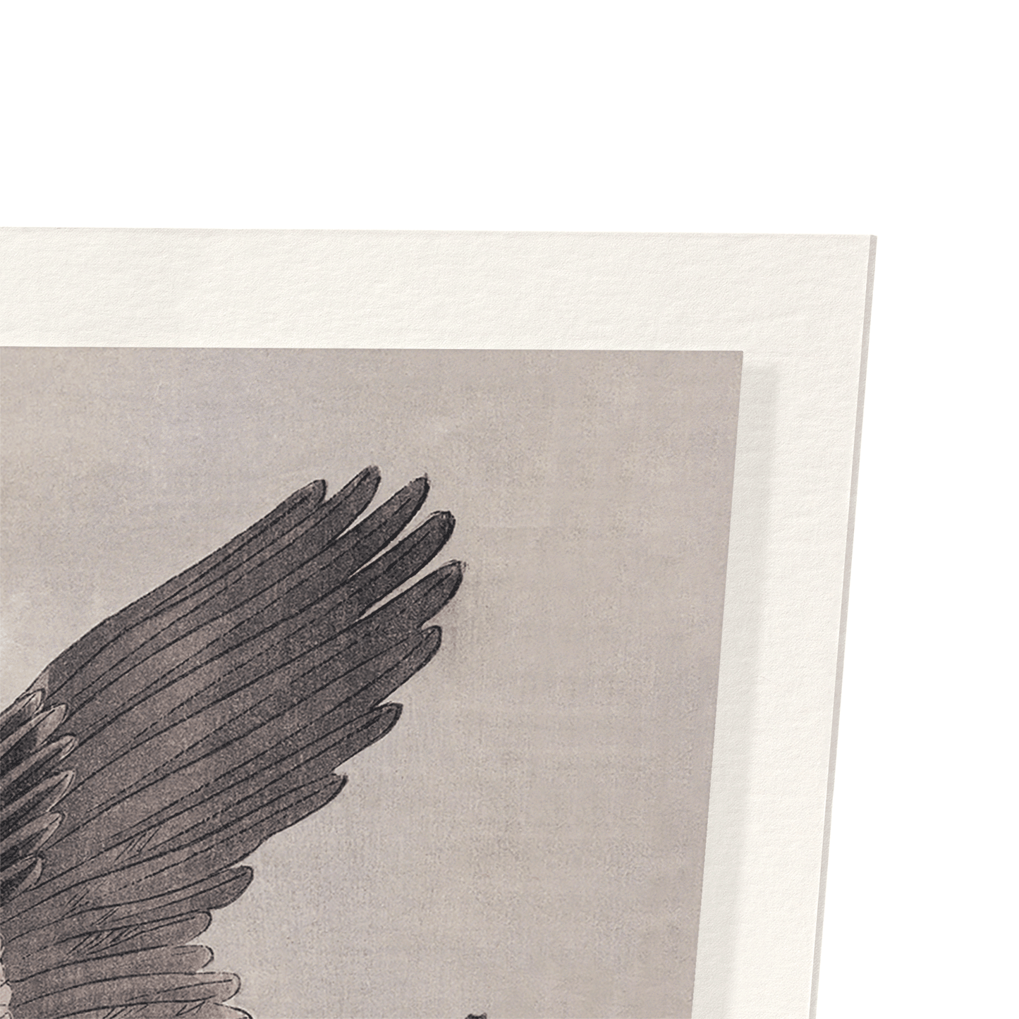 EAGLE AND TREE: Japanese Art Print