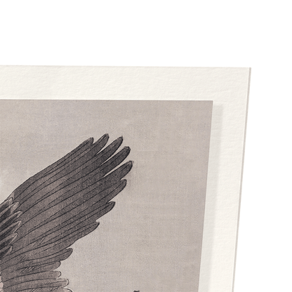 EAGLE AND TREE: Japanese Art Print