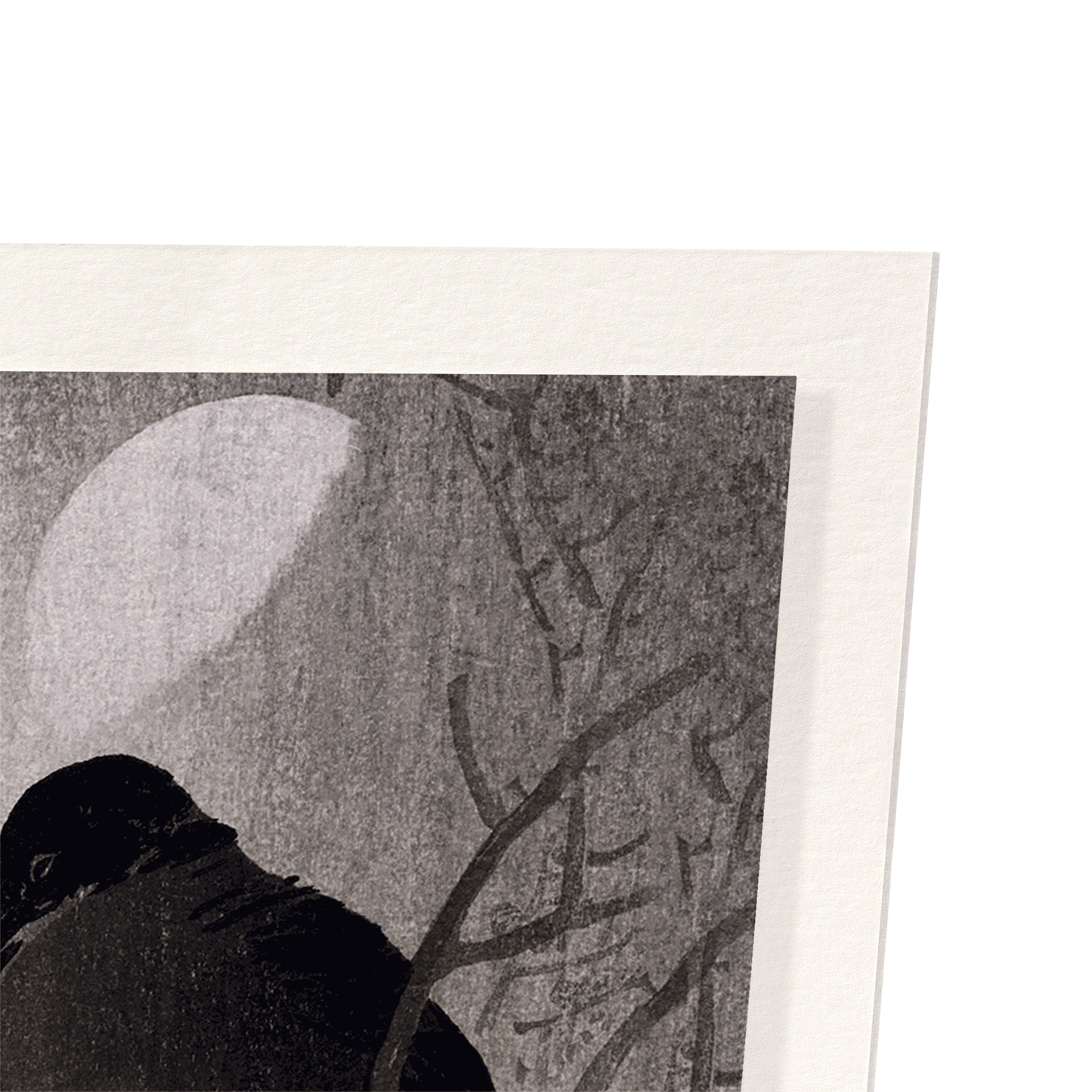 CROWS AT NIGHT: Japanese Art Print