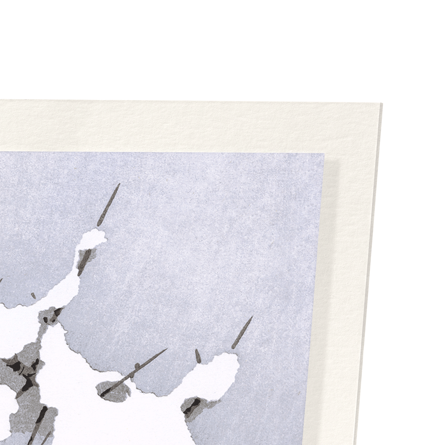 WINTER BLOSSOMS: Japanese Art Print