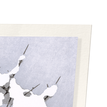 WINTER BLOSSOMS: Japanese Art Print
