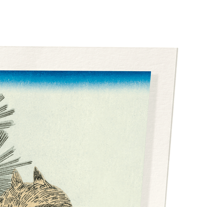 OWL: Japanese Art Print