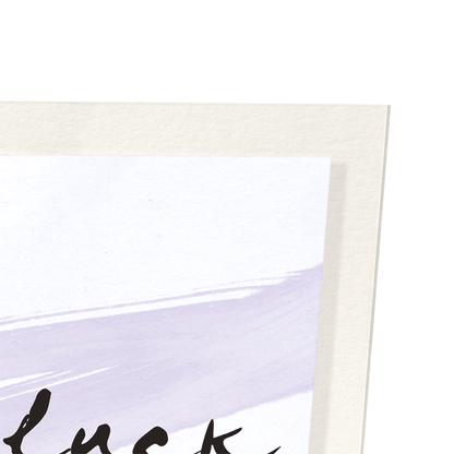 GOOD LUCK IN JAPANESE: Japanese Art Print