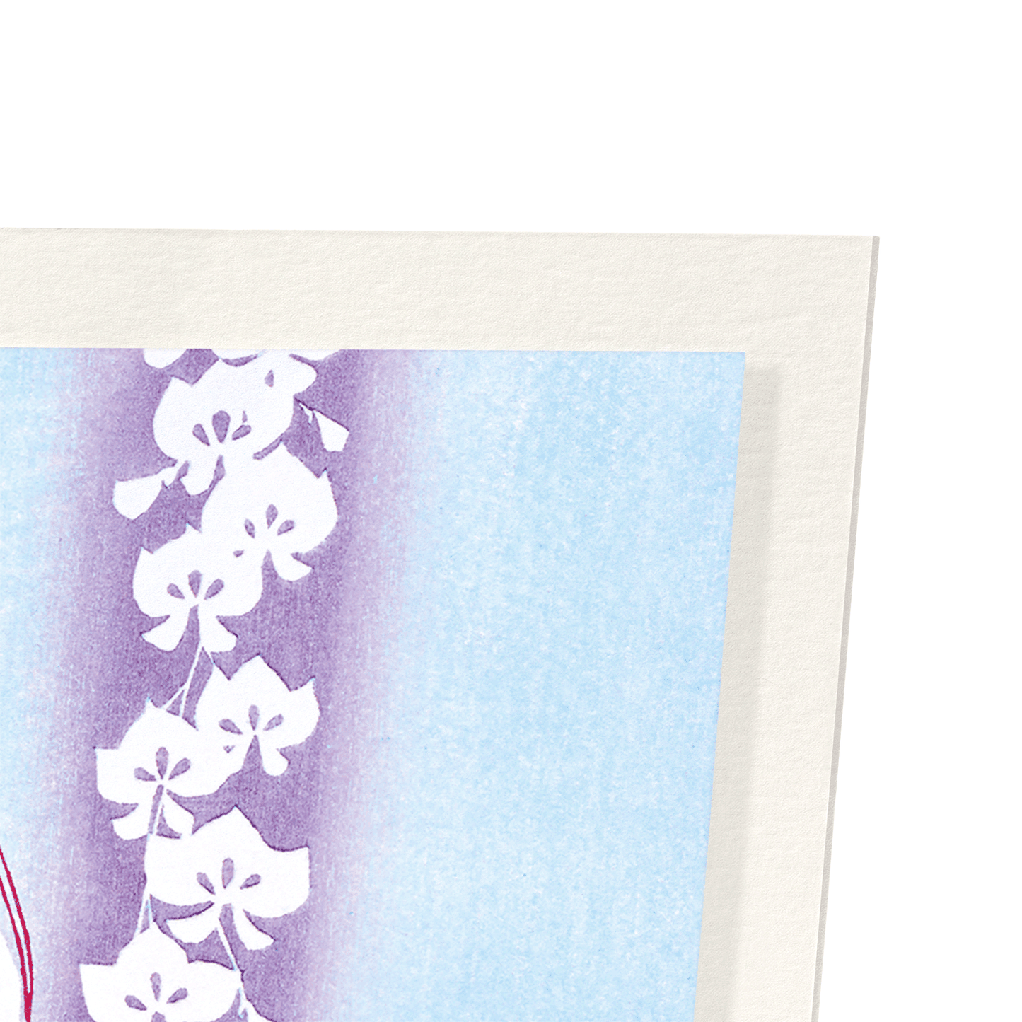 WHITE BUTTERFLY: Japanese Art Print