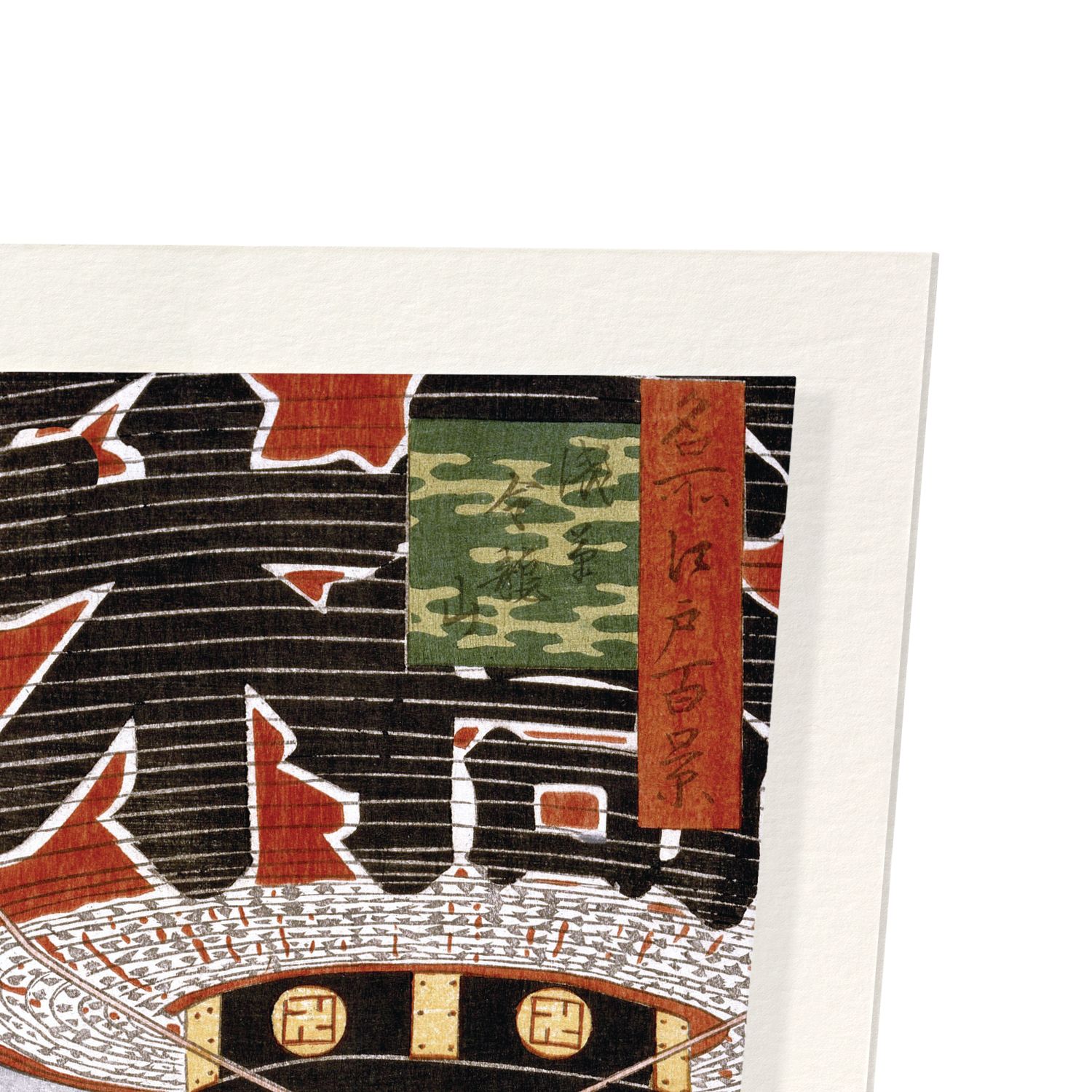 KINRYUZAN TEMPLE, ASAKUSA (1856): Japanese Art Print