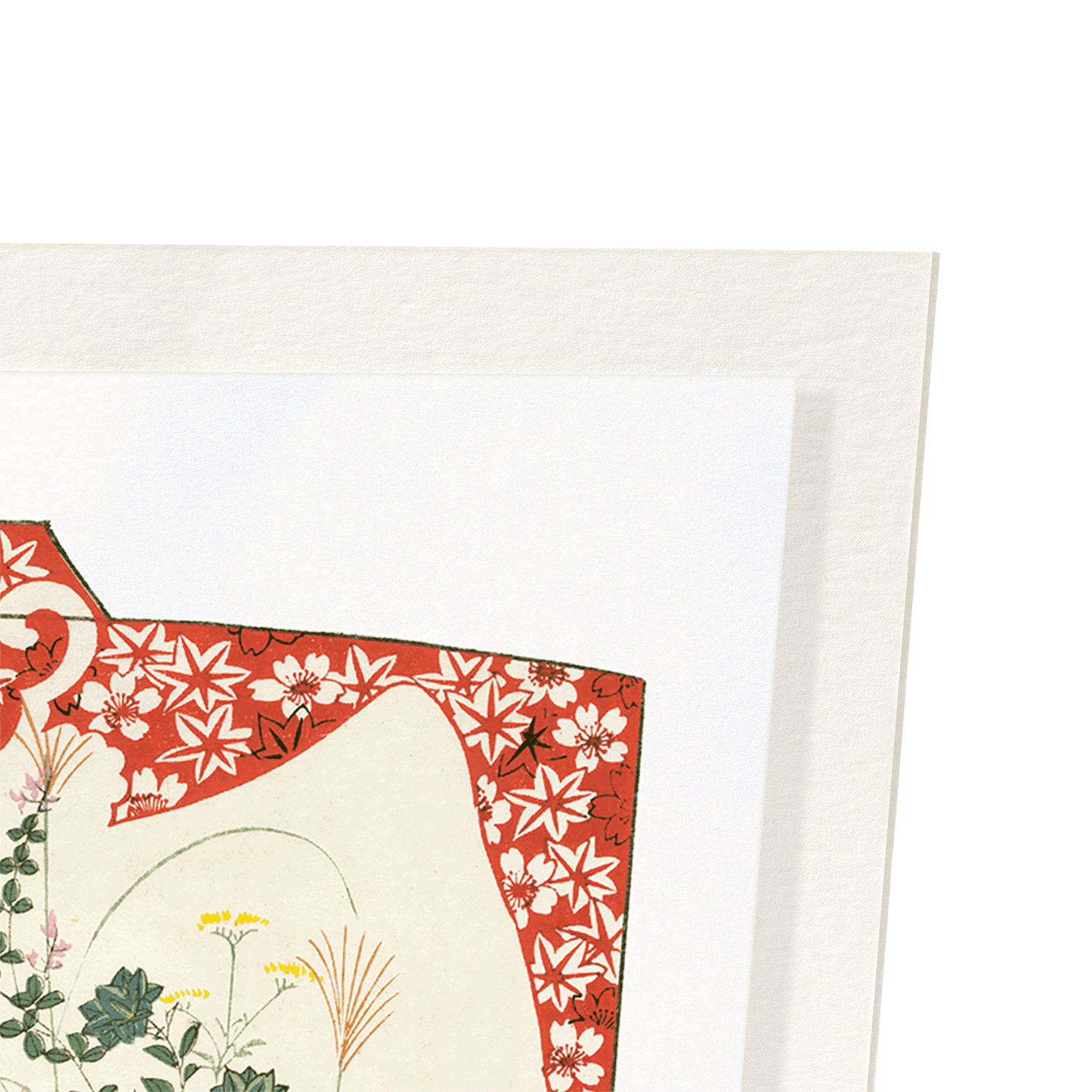 KIMONO OF FLOWERS OF THE FOUR SEASONS (1899): Japanese Art Print