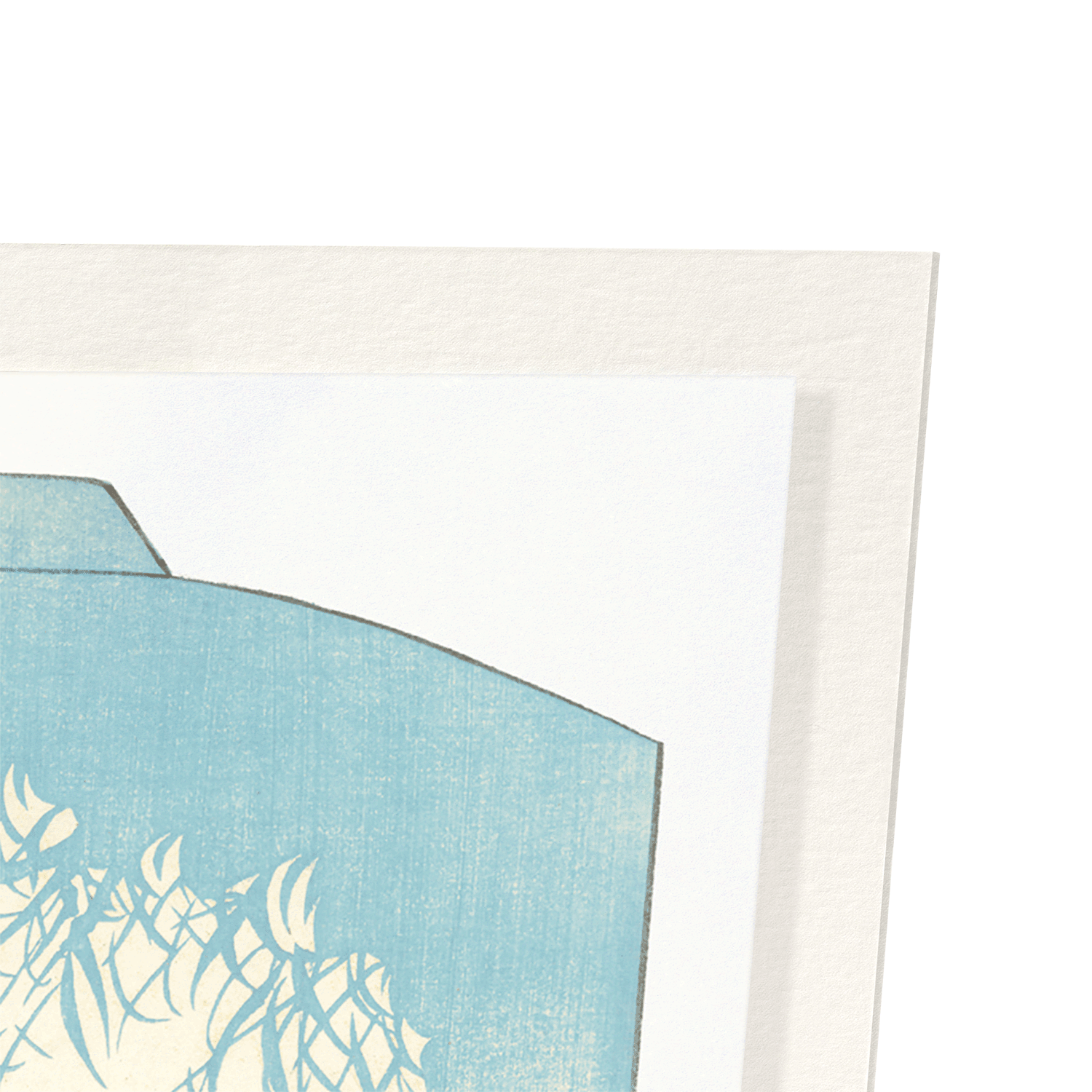 KIMONO OF SWALLOWS AND WILLOWS (1899): Japanese Art Print