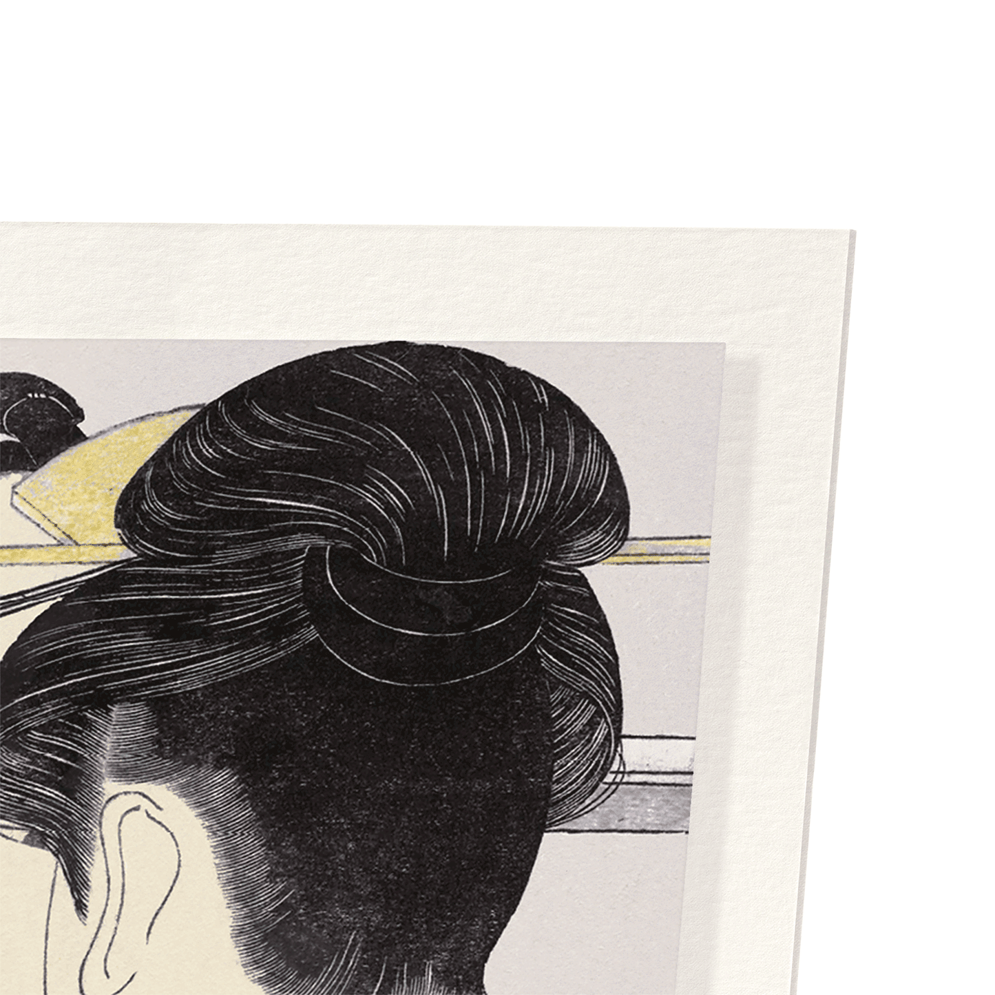UPSTAIRS ROOM OF A TEAHOUSE: Japanese Art Print