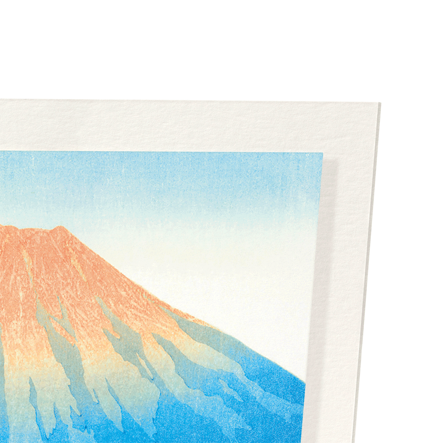 DAWN ON LAKE YAMANAKA: Japanese Art Print