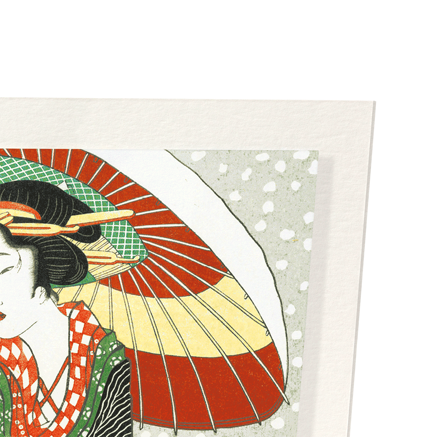 BEAUTY IN THE SNOW: Japanese Art Print