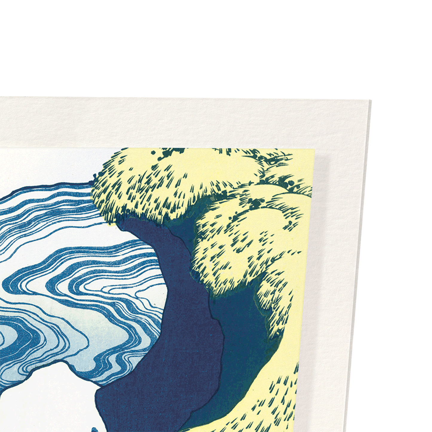 AMIDA FALLS: Japanese Art Print