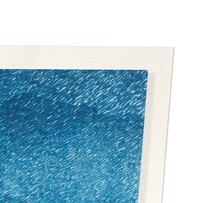 SHIOBARA IN SNOWSTORM: Japanese Art Print