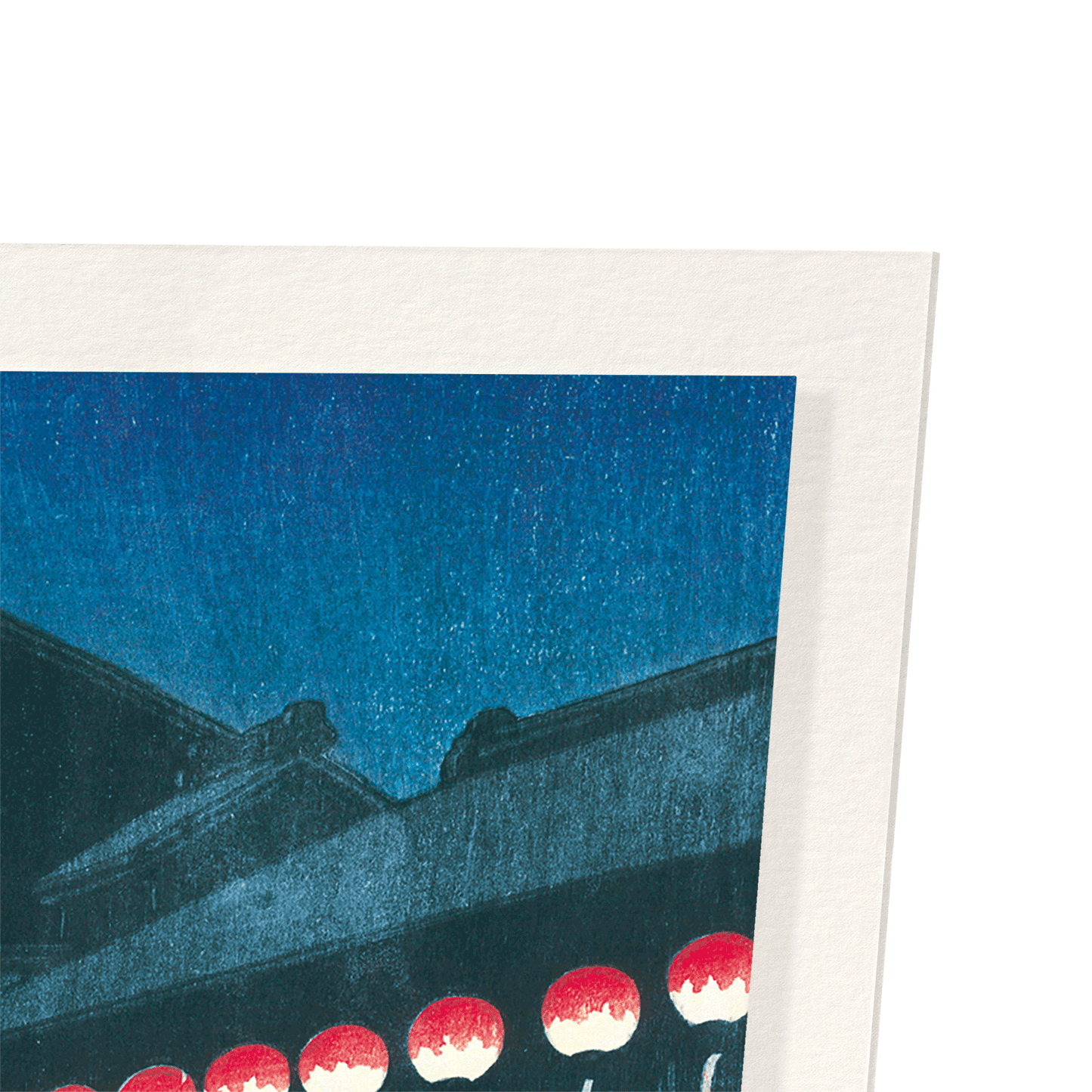 EVENING AT SOEMON-CHO: Japanese Art Print