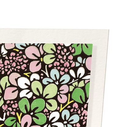 MULTI COLOURED LEAVES: Japanese Art Print
