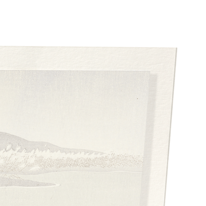 DUCKS IN THE WATER (1931): Japanese Art Print