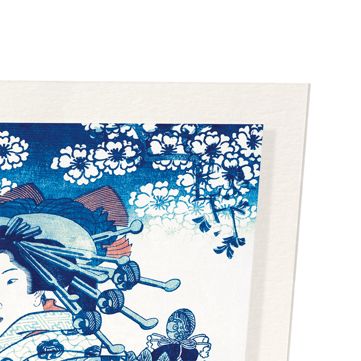 COURTESAN HANAOGI: Japanese Art Print