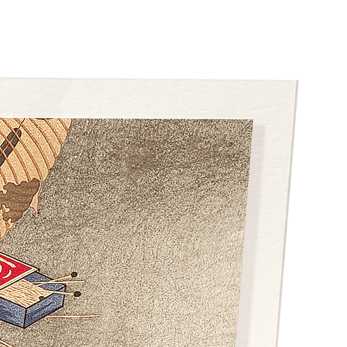 CAT CATCHING A MOUSE: Japanese Art Print