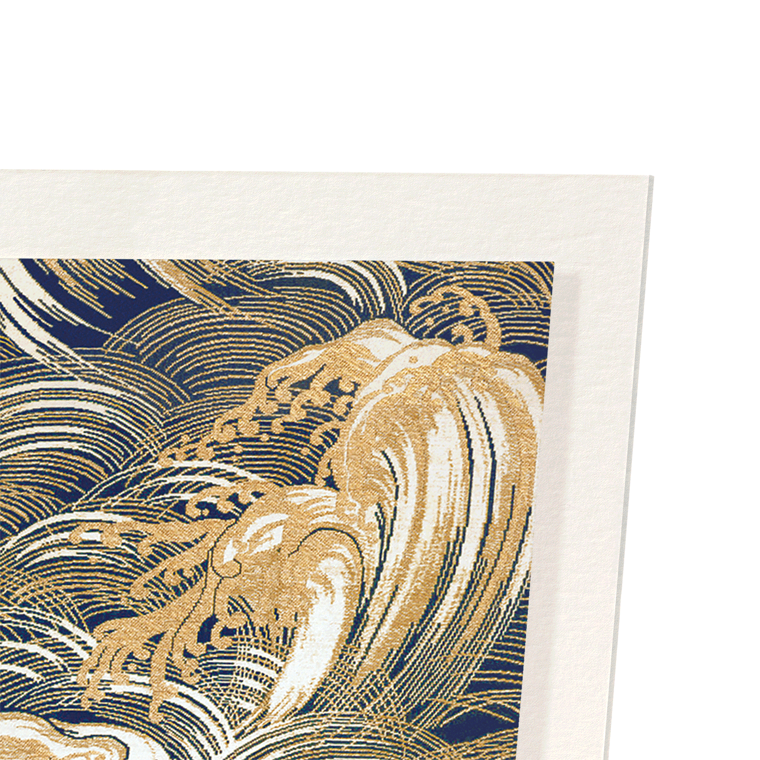 DESIGN OF WAVES (EARLY 20TH C.): Pattern Art Print