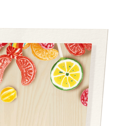 CANDY BIRTHDAY: Photo Art Print