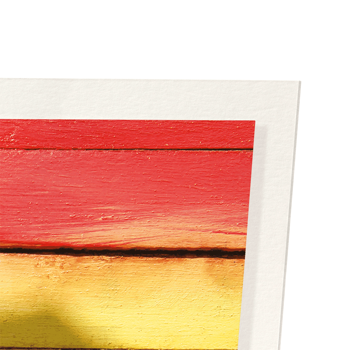 RAINBOW HEART: Photo Art Print