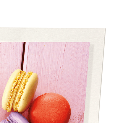 THANK YOU MACARON: Photo Art Print