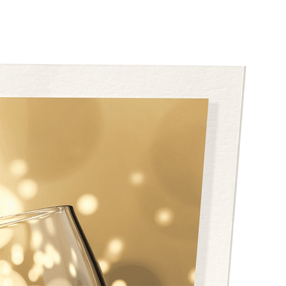 CHAMPAGNE CHEERS: Photo Art Print