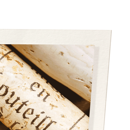 BIRTHDAY WINE CORK: Photo Art Print