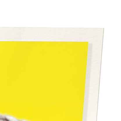 PUG MASK: Photo Art Print