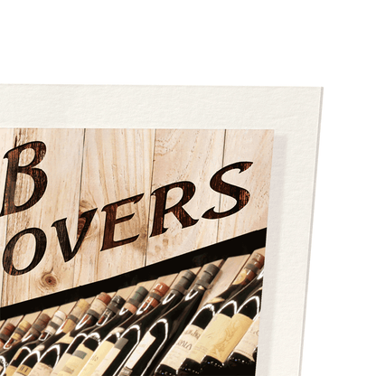 WINE LABEL BOOK CLUB: Photo Art Print