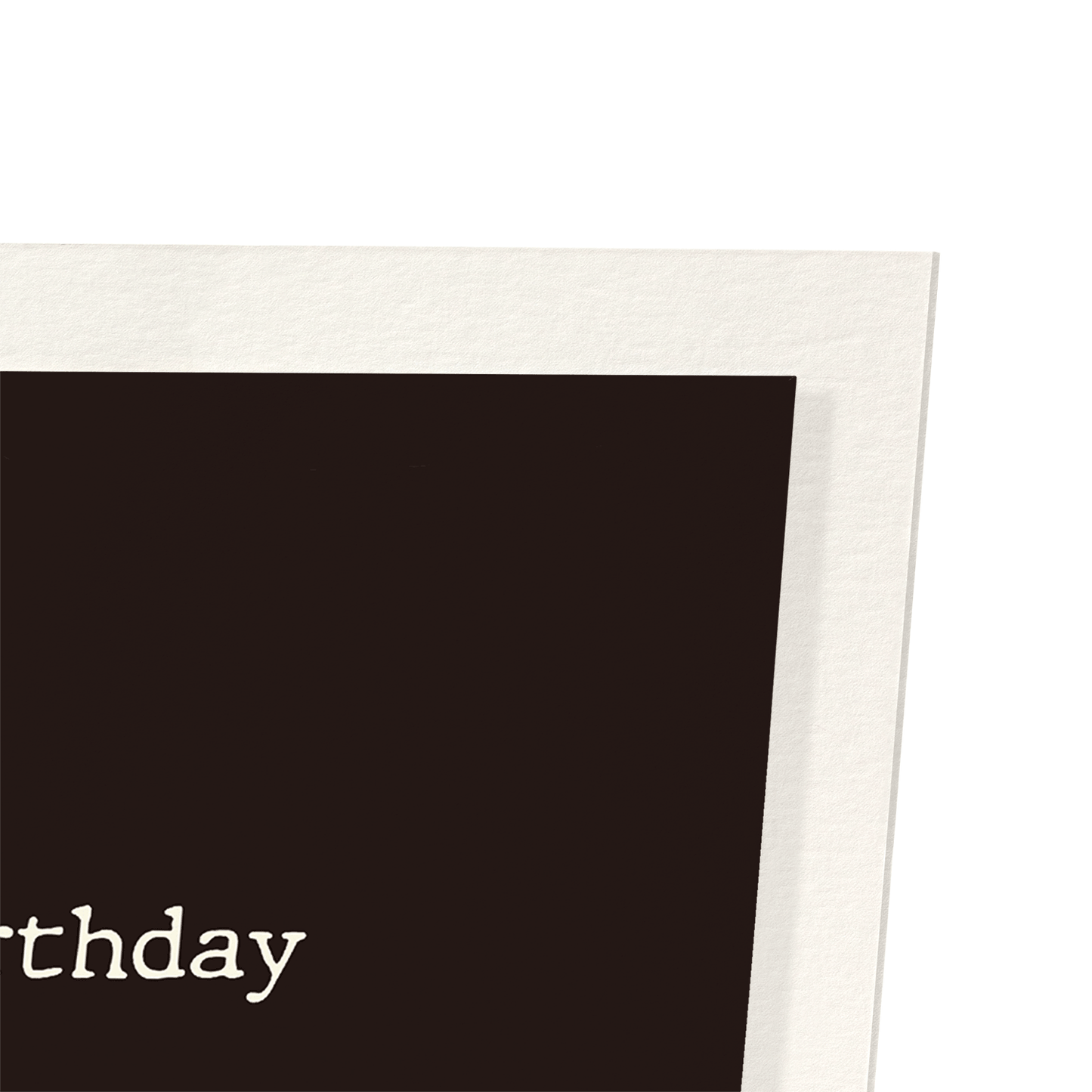 HEALTHY BIRTHDAY READING: Photo Art Print