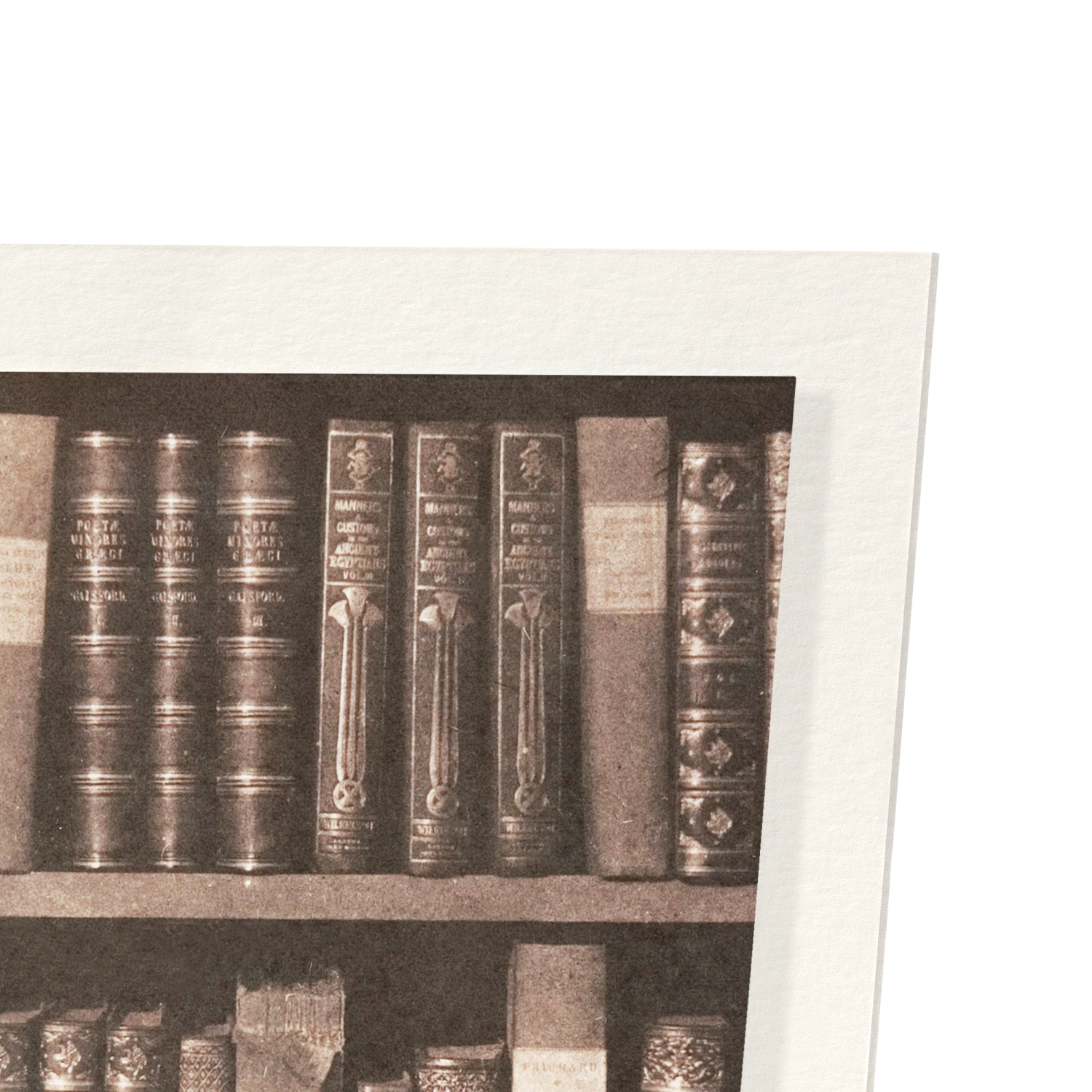 SCENE IN A LIBRARY (C.1844): Photo Art Print