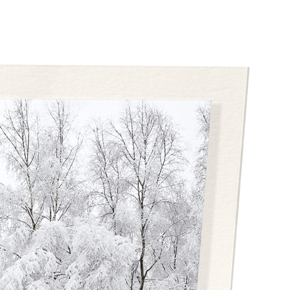 LITERARY WINTER WONDERLAND: Photo Art Print