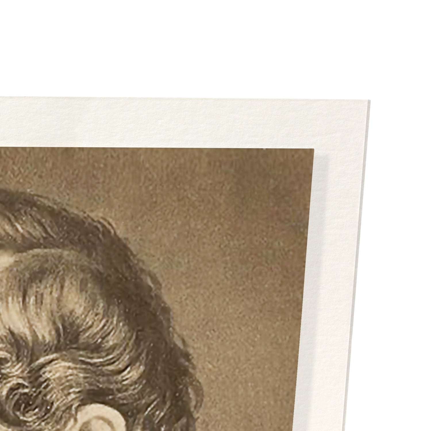 PORTRAIT OF CHARLES DICKENS (C. 1850): Photo Art print