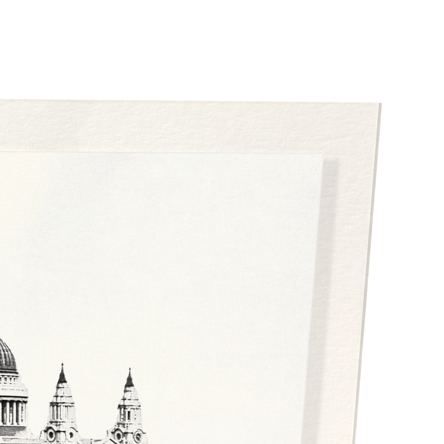 VIEW OVER ROOFTOPS OF LONDON (1865): Photo Art Print
