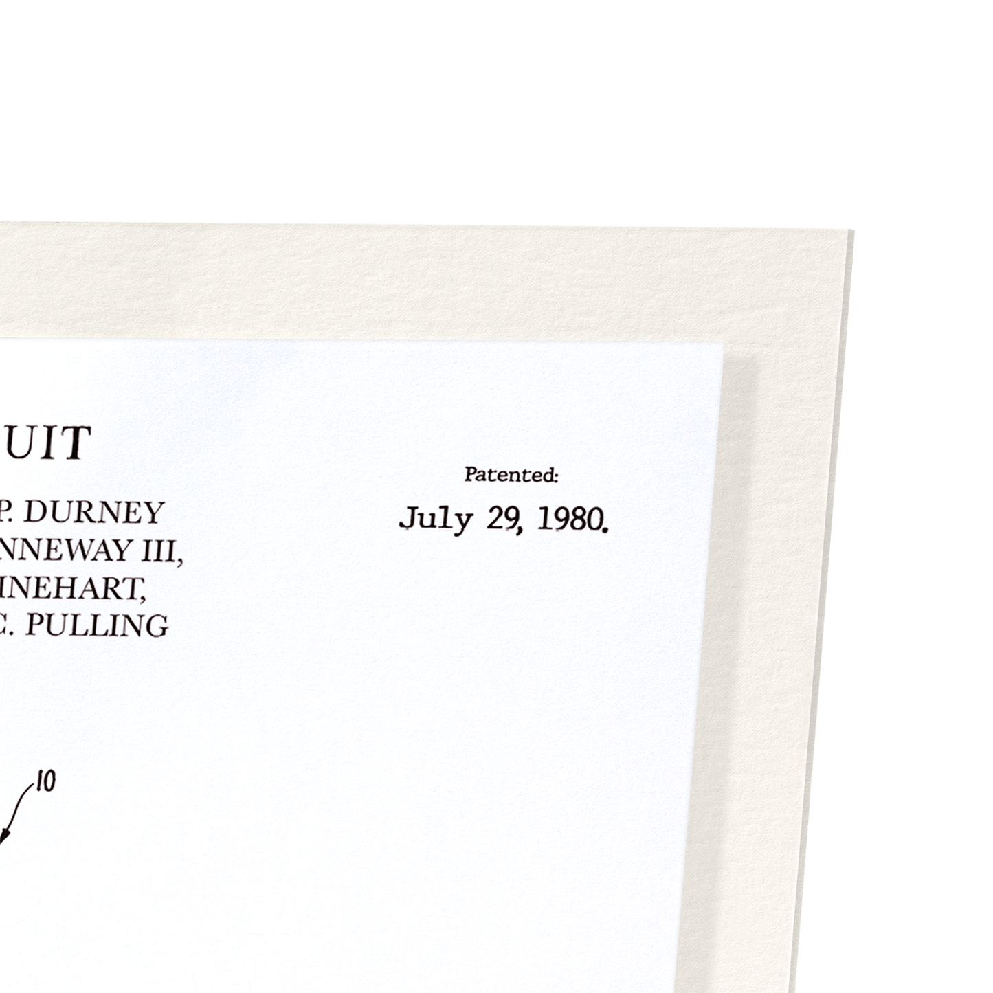 PATENT OF SPACESUIT (1980): Patent Art Print