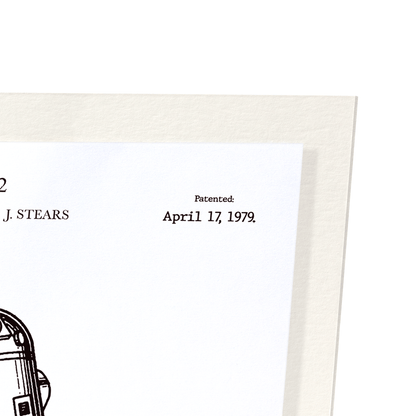 PATENT OF R2-D2 (1979): Patent Art Print