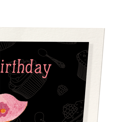 BIRTHDAY GIRL: Vintage Art Print