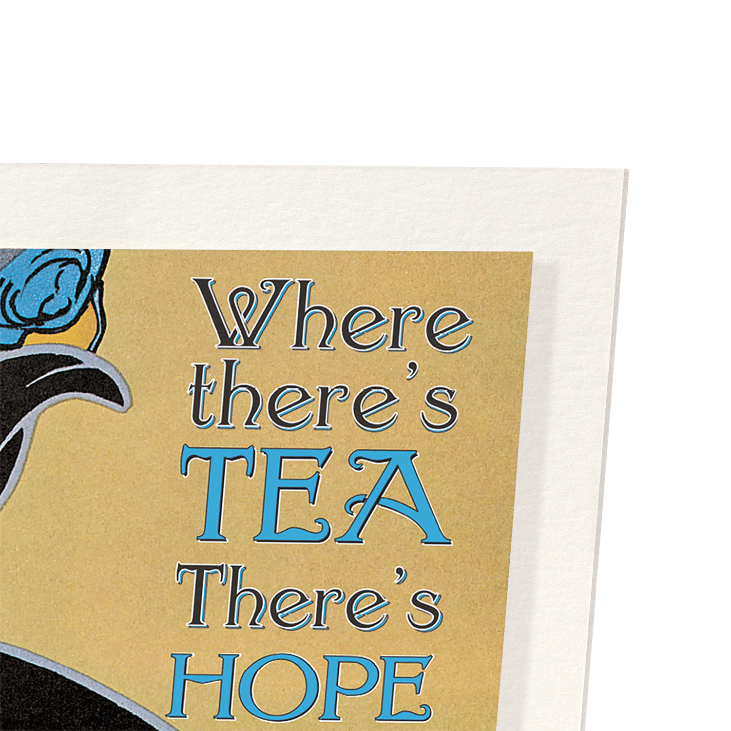 TEA COMFORT: Vintage Art Print