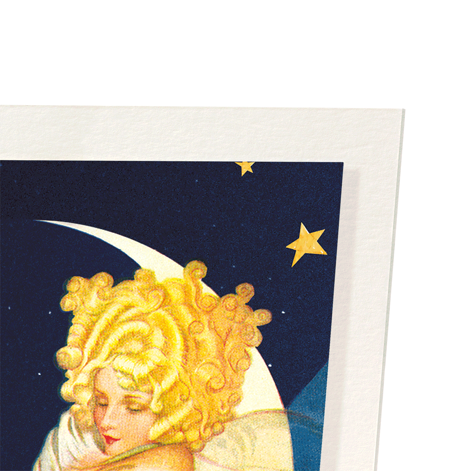 SHOOT FOR THE MOON: Vintage Art Print