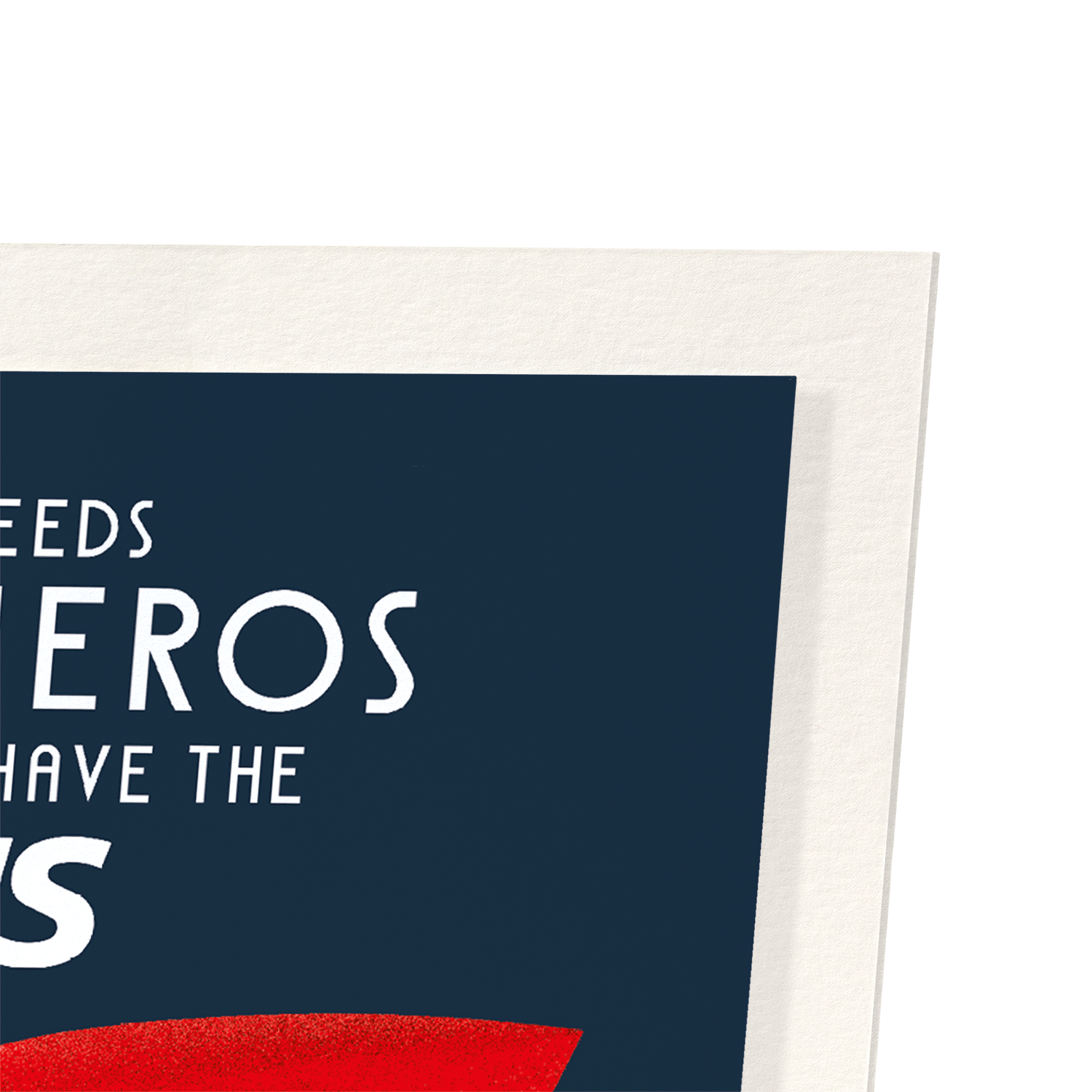 NHS SUPERHERO: Modern deco Art Print
