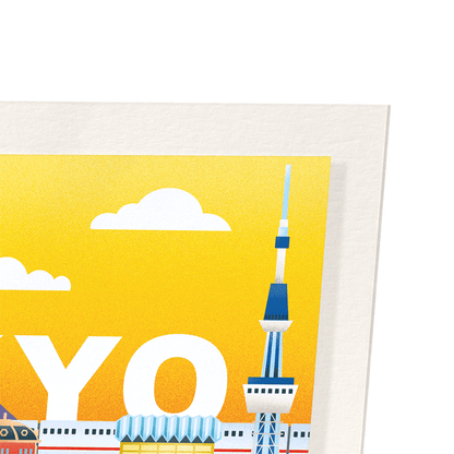 DREAM CITY TOKYO: Modern deco Art Print
