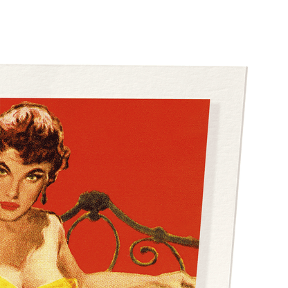 I'M NOT ALWAYS A BITCH: Vintage Art Print