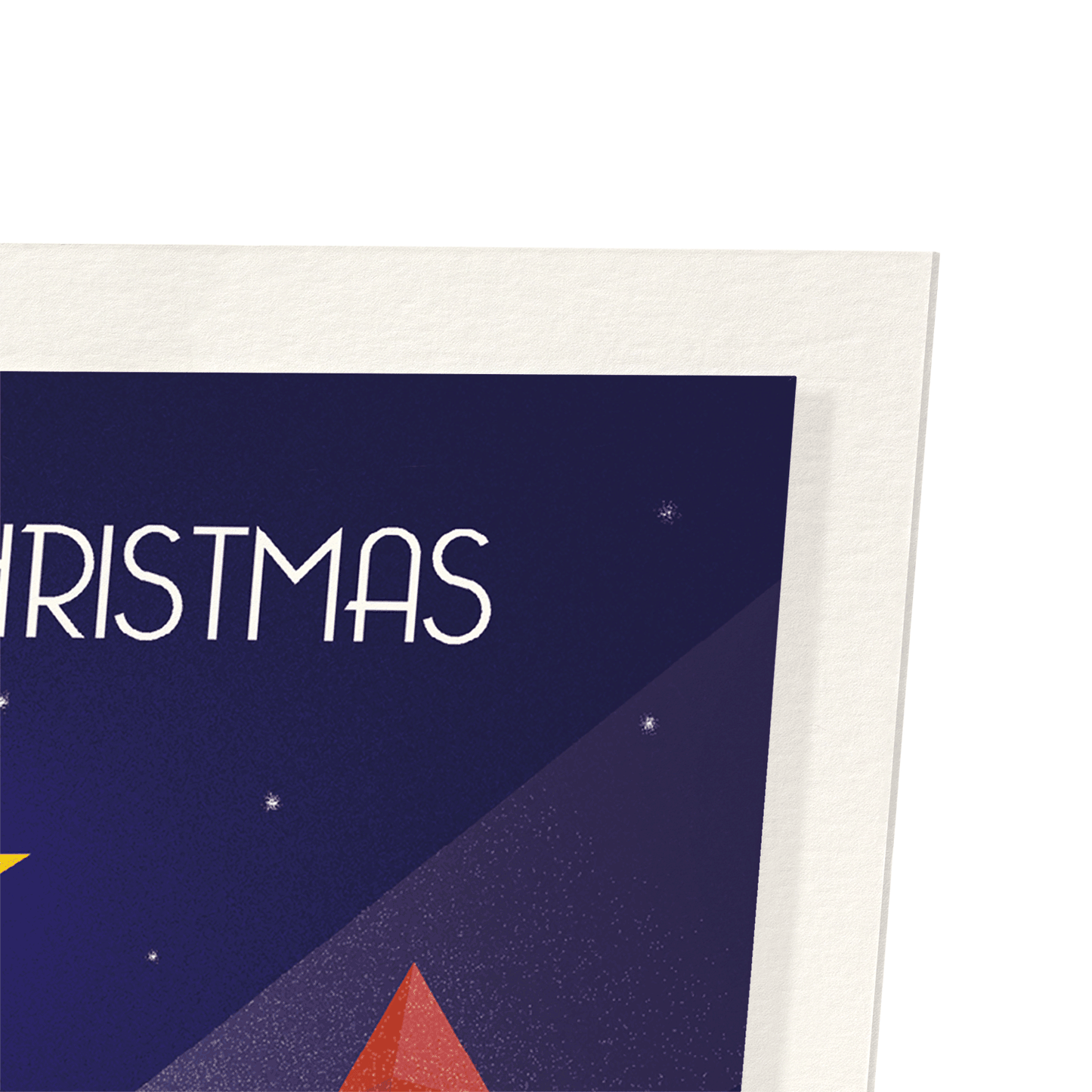 CHRISTMAS DECO CITY: Modern deco Art Print