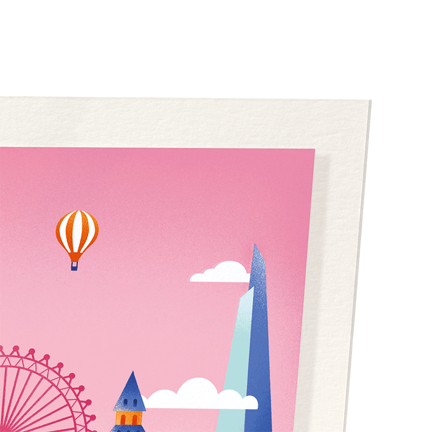 LONDON DREAM CITY: Modern deco Art Print