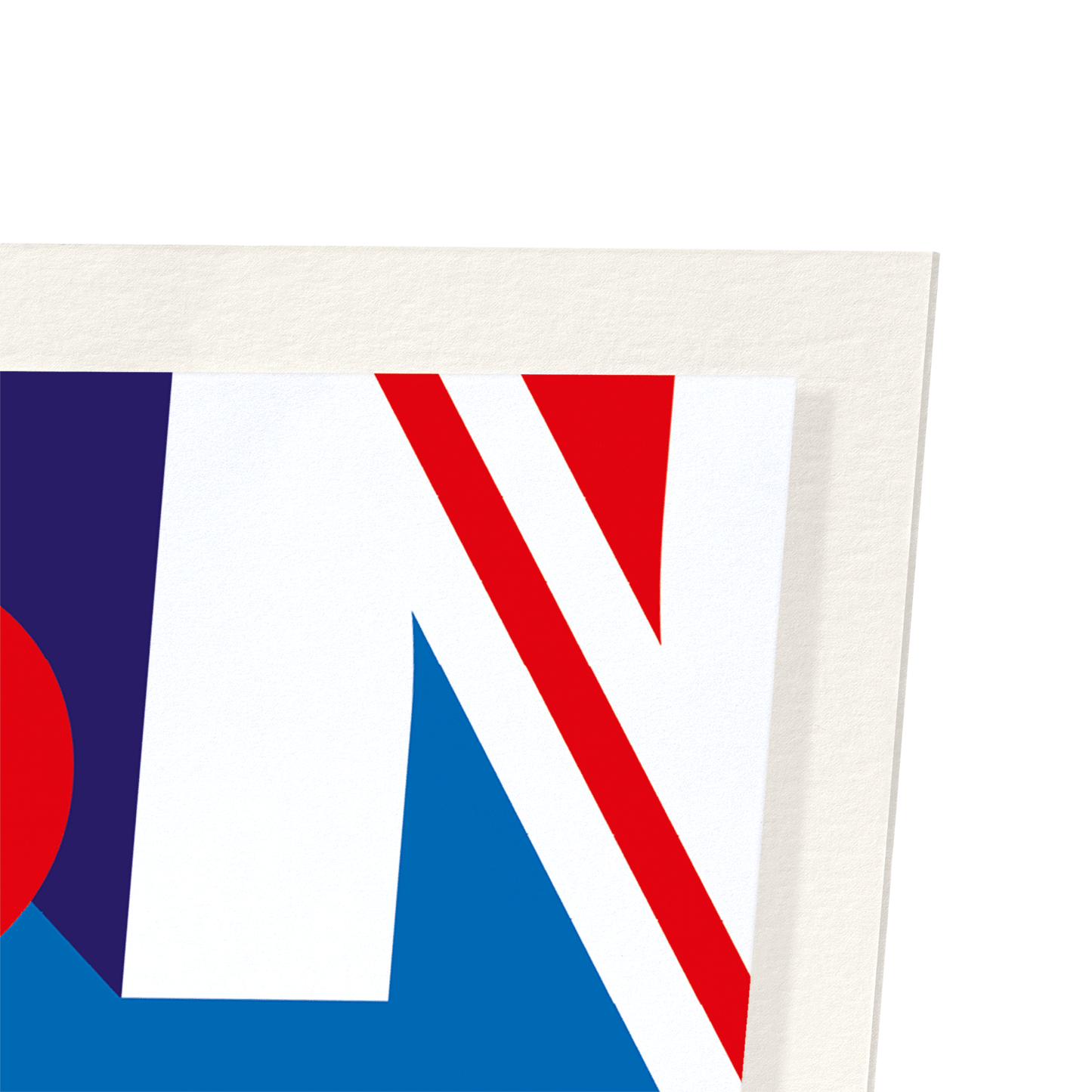 LONDON UNION JACK: Modern deco Art Print