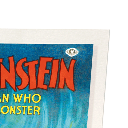 FRANKENSTEIN (1931): Poster Art Print