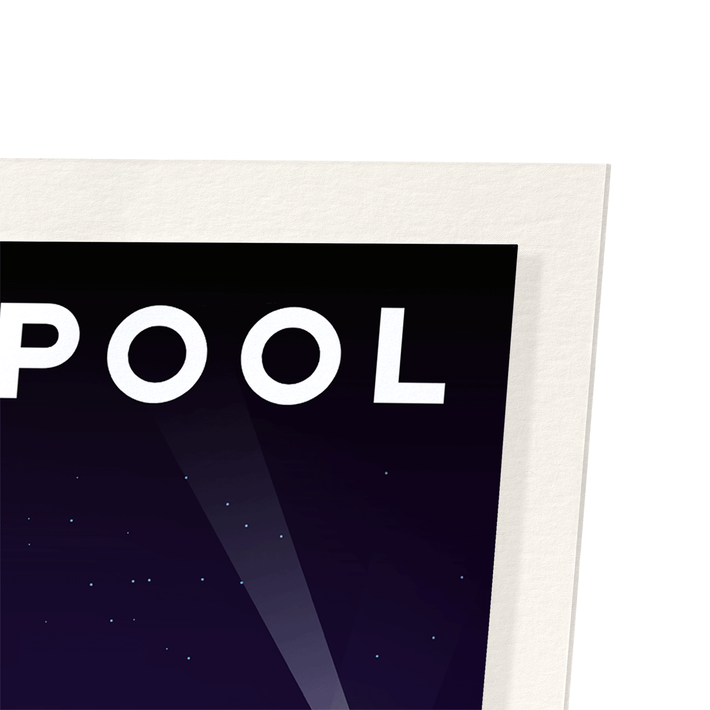 LIVERPOOL NIGHT DECO: Modern deco Art Print